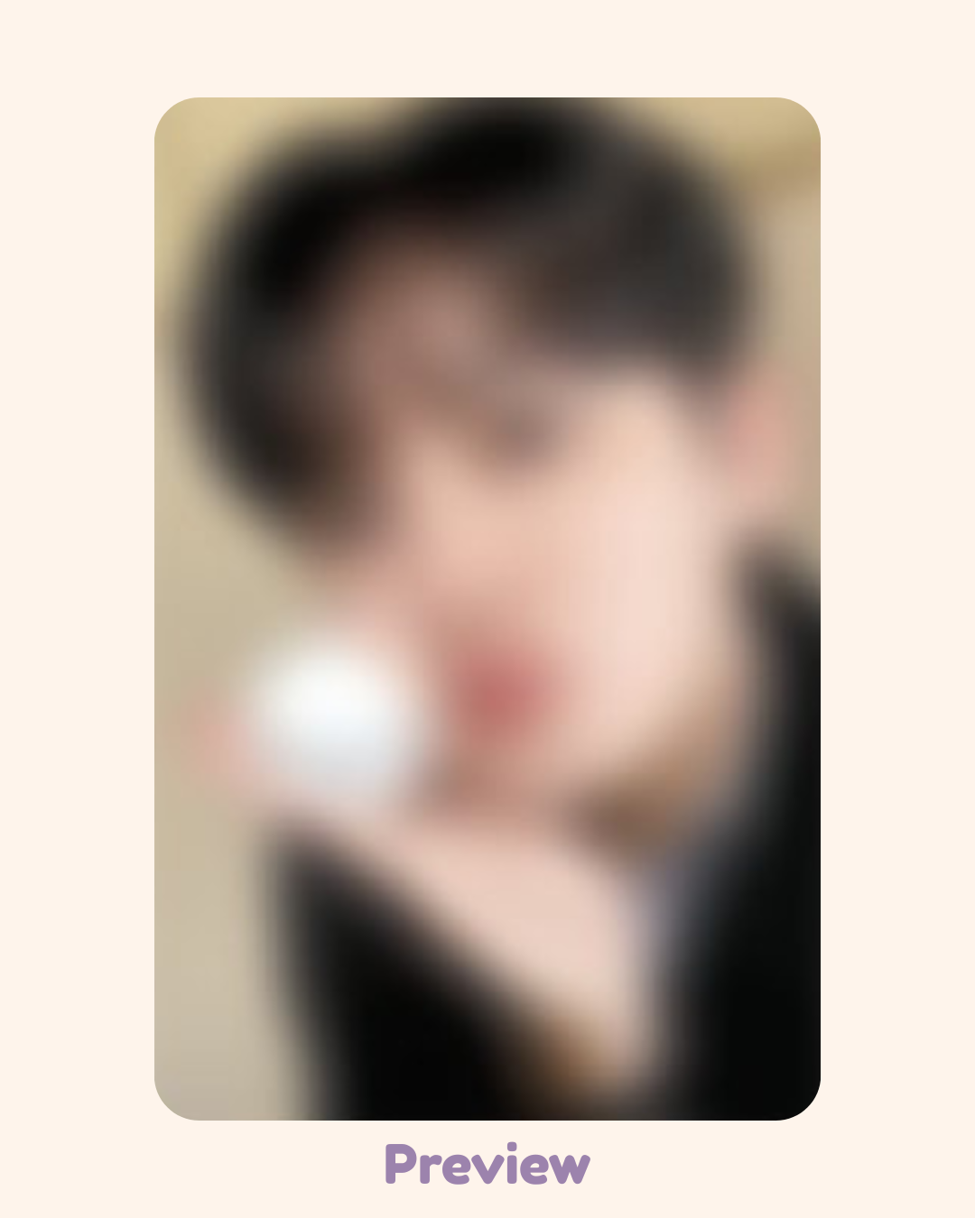 Jongho Beatroad 1.0 Teez Goma ver. fansign benefit Golden Hour part 4 ATEEZ