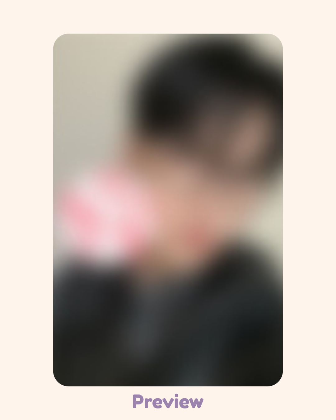 Jongho Fromm 5.0 Kissing You ver. fansign benefit Golden Hour part 4 ATEEZ