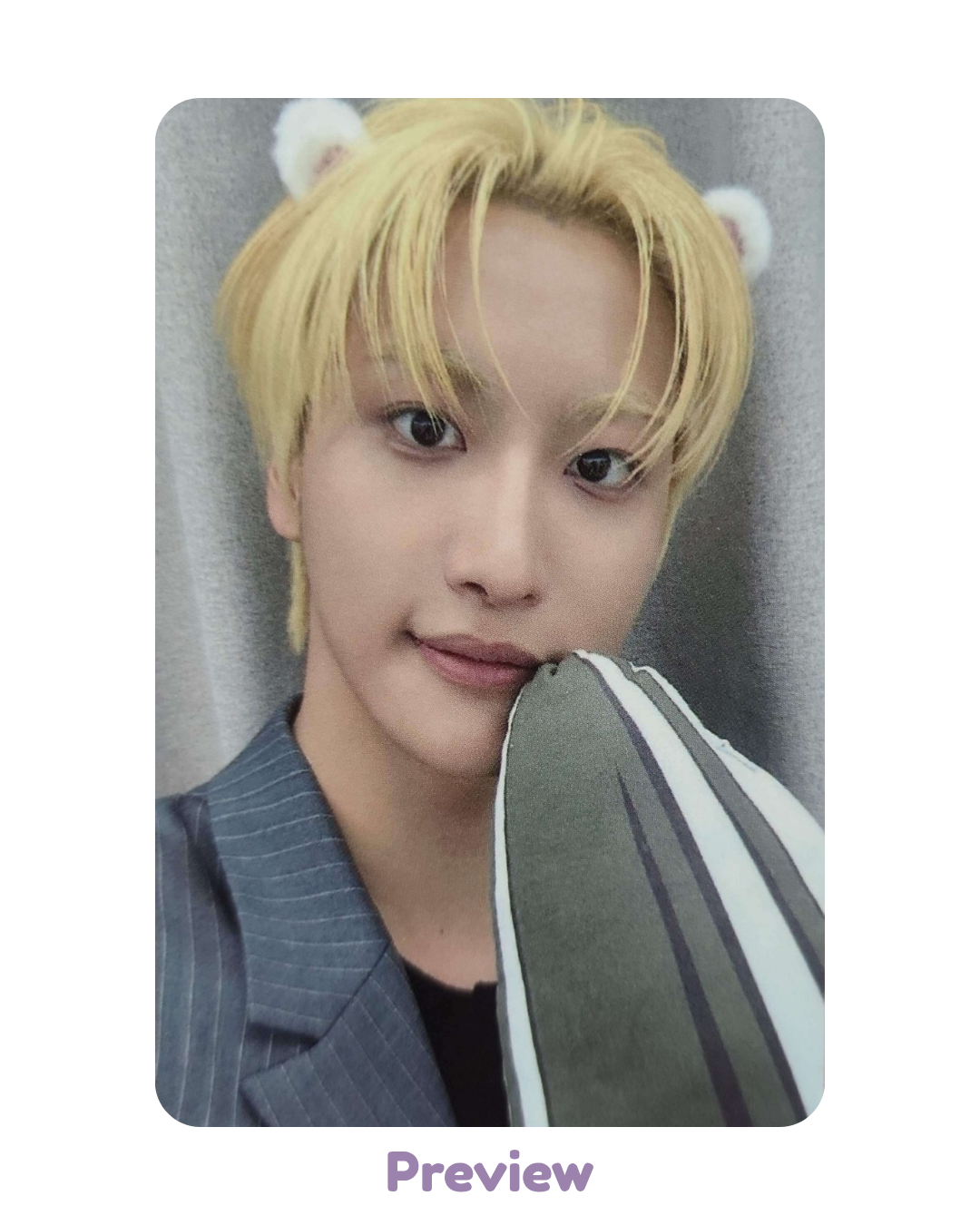 Seonghwa Apple Music 2.0 Hamsteez ver. Fansign Benefit Golden Hour part 5 ATEEZ