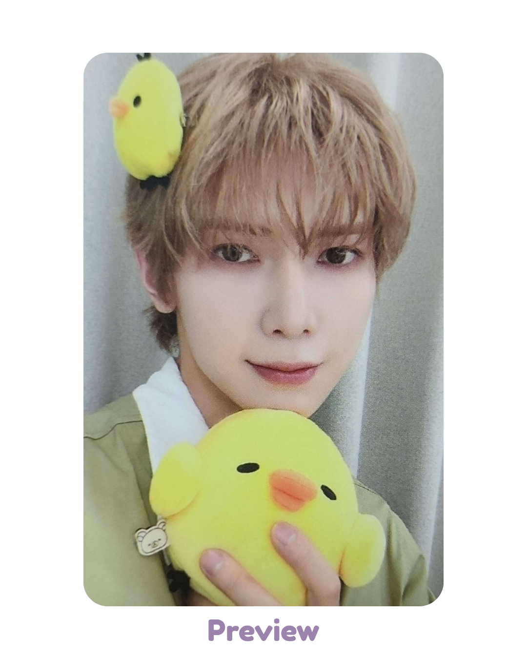 Yeosang Hellolive 2.0 Kiiroiteez ver. Fansign Benefit Golden Hour part 5 ATEEZ