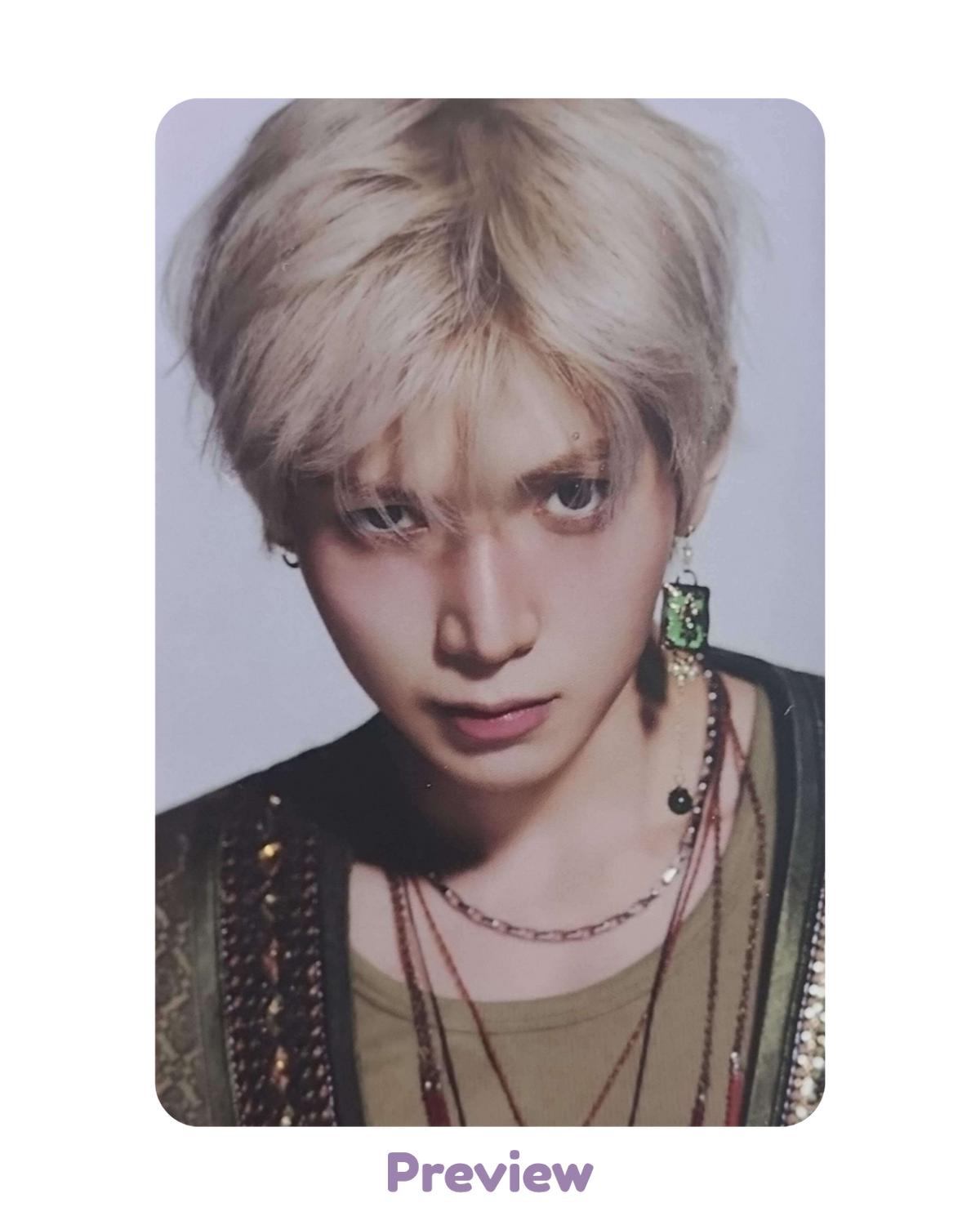 Yeosang Poca incl. A ver. QR Golden Hour part 5 ATEEZ