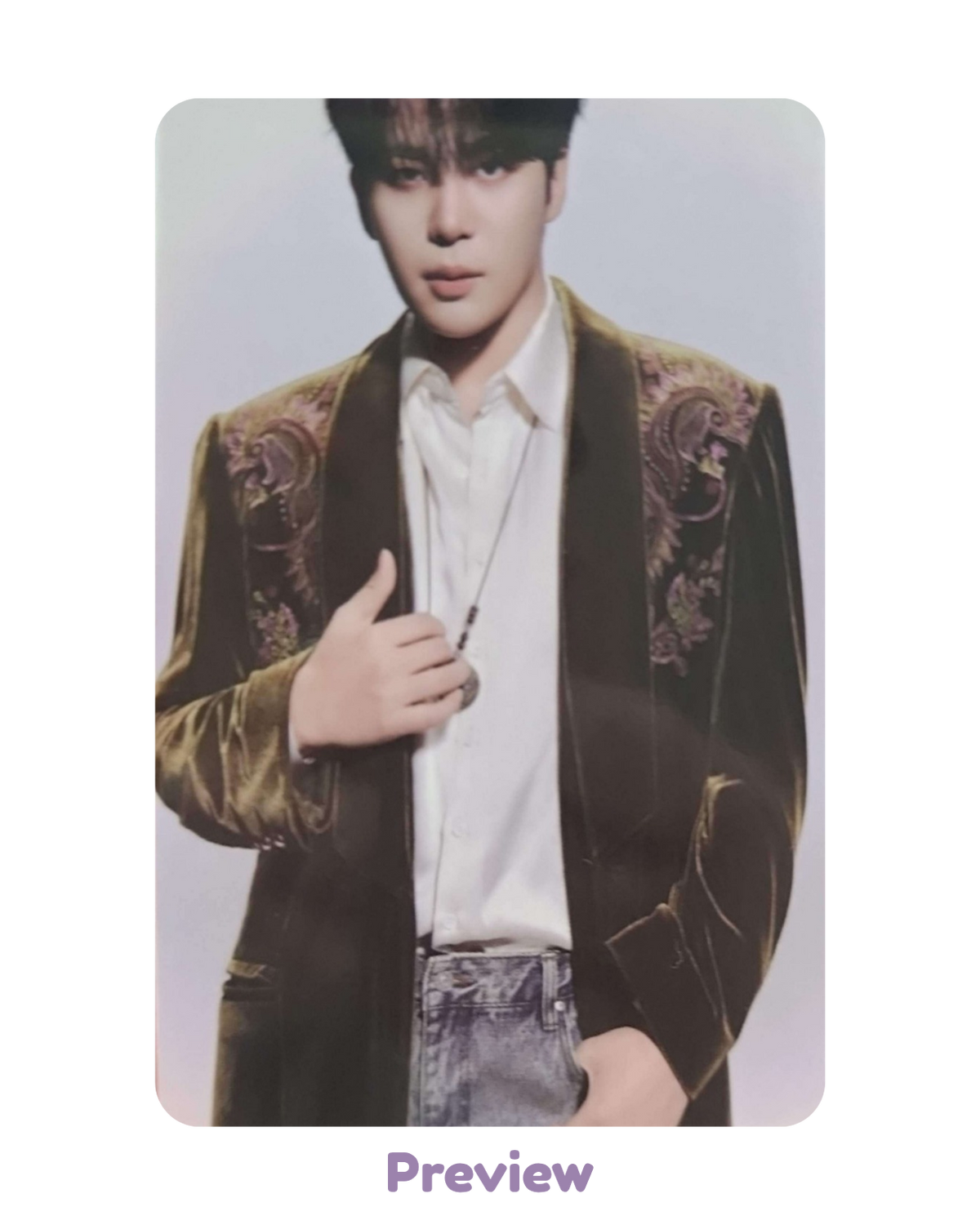 Jongho Poca incl. A ver. Image Golden Hour part 5 ATEEZ
