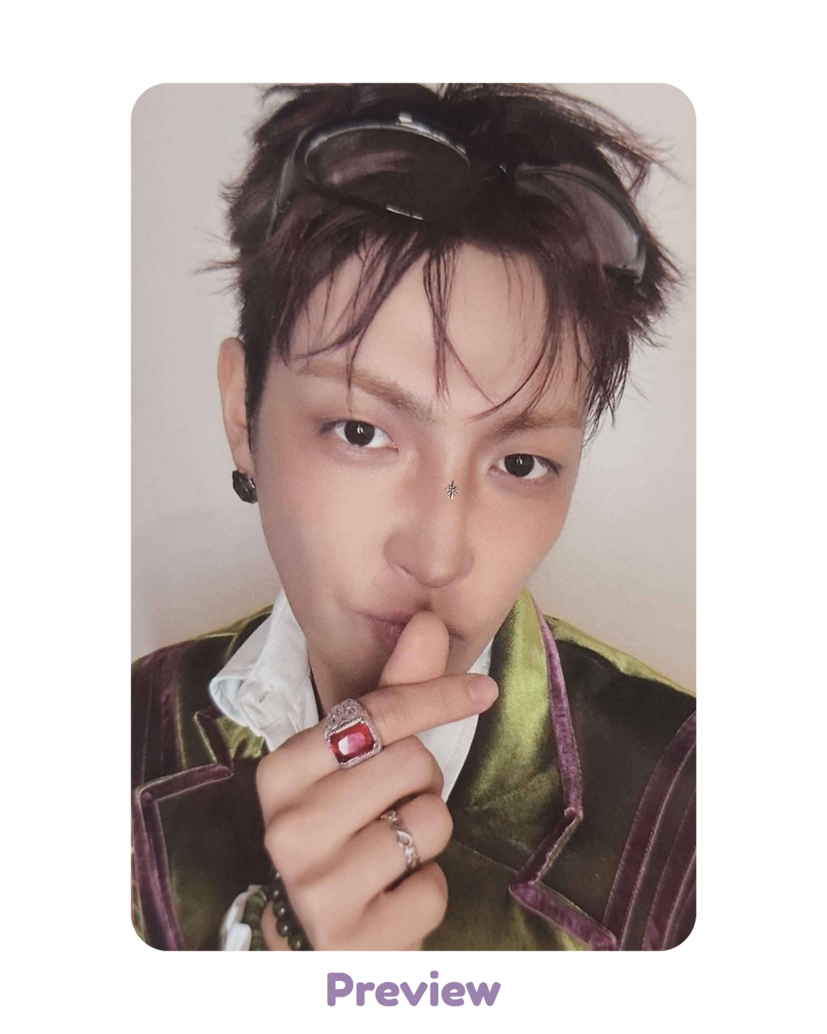 Hongjoong Poca incl. A ver. Z Golden Hour part 5 ATEEZ