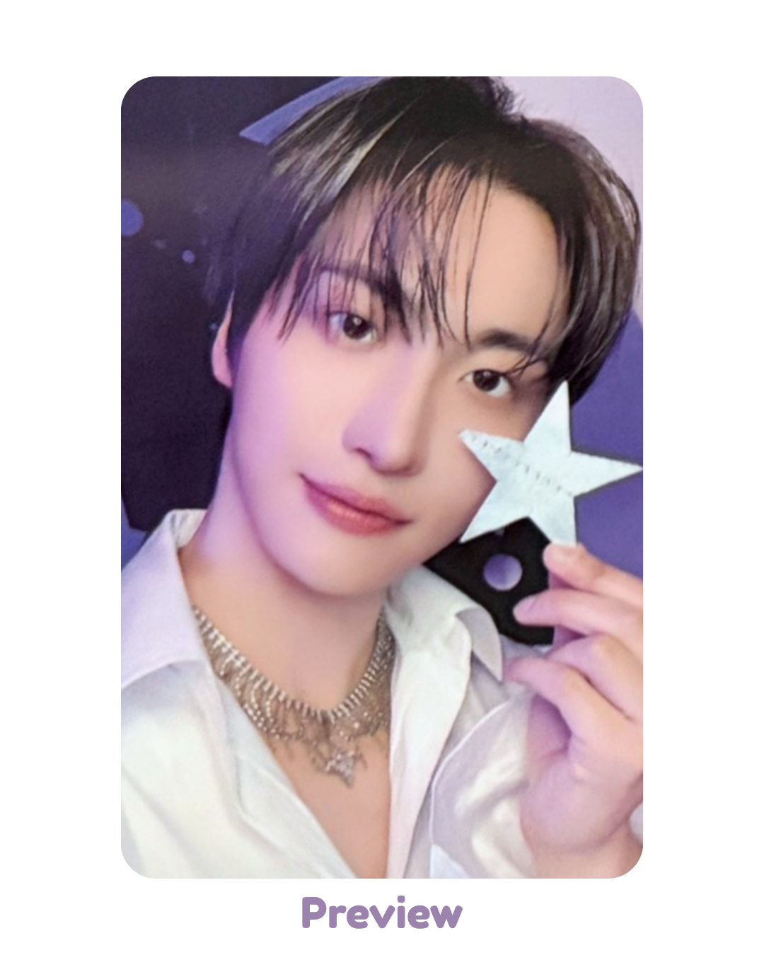 Seonghwa Trading Card 4 Aniteez in Deja Vu ATEEZ