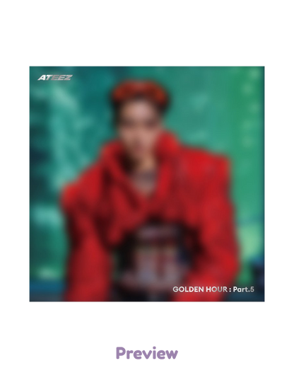 Sealed Digipack choose member Golden Hour part 5 ATEEZ