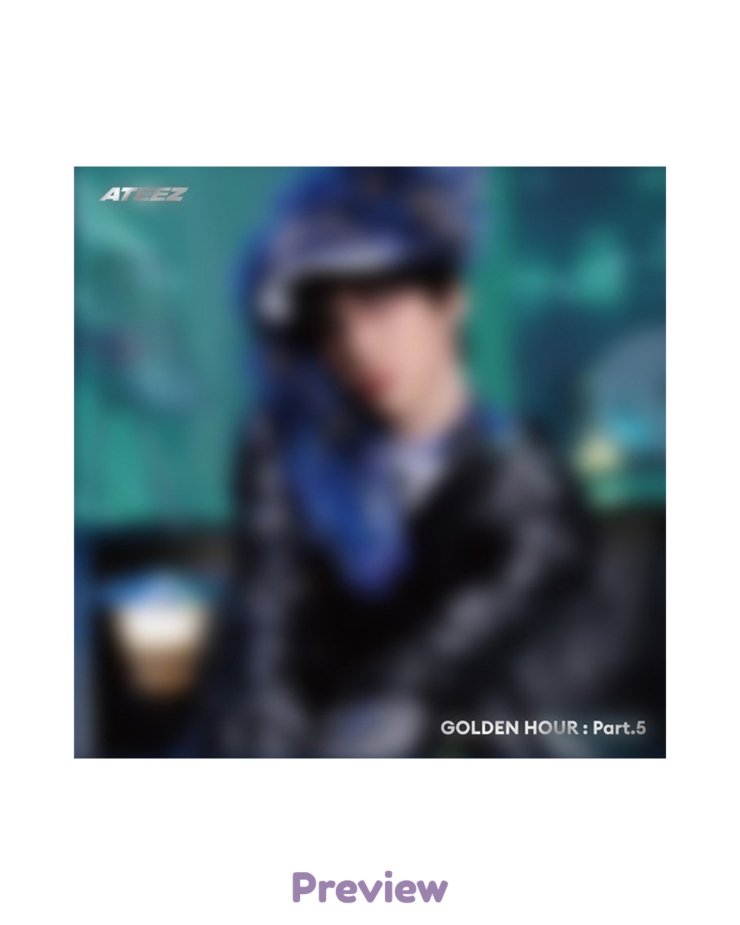 Sealed Digipack choose member Golden Hour part 5 ATEEZ