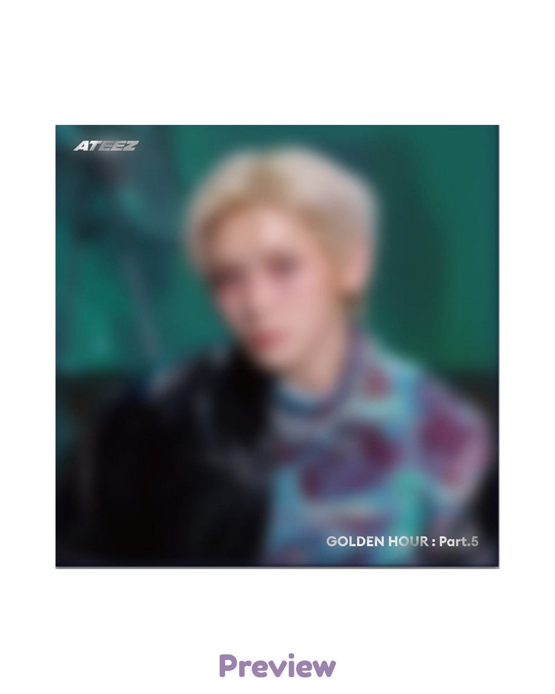 Sealed Digipack choose member Golden Hour part 5 ATEEZ