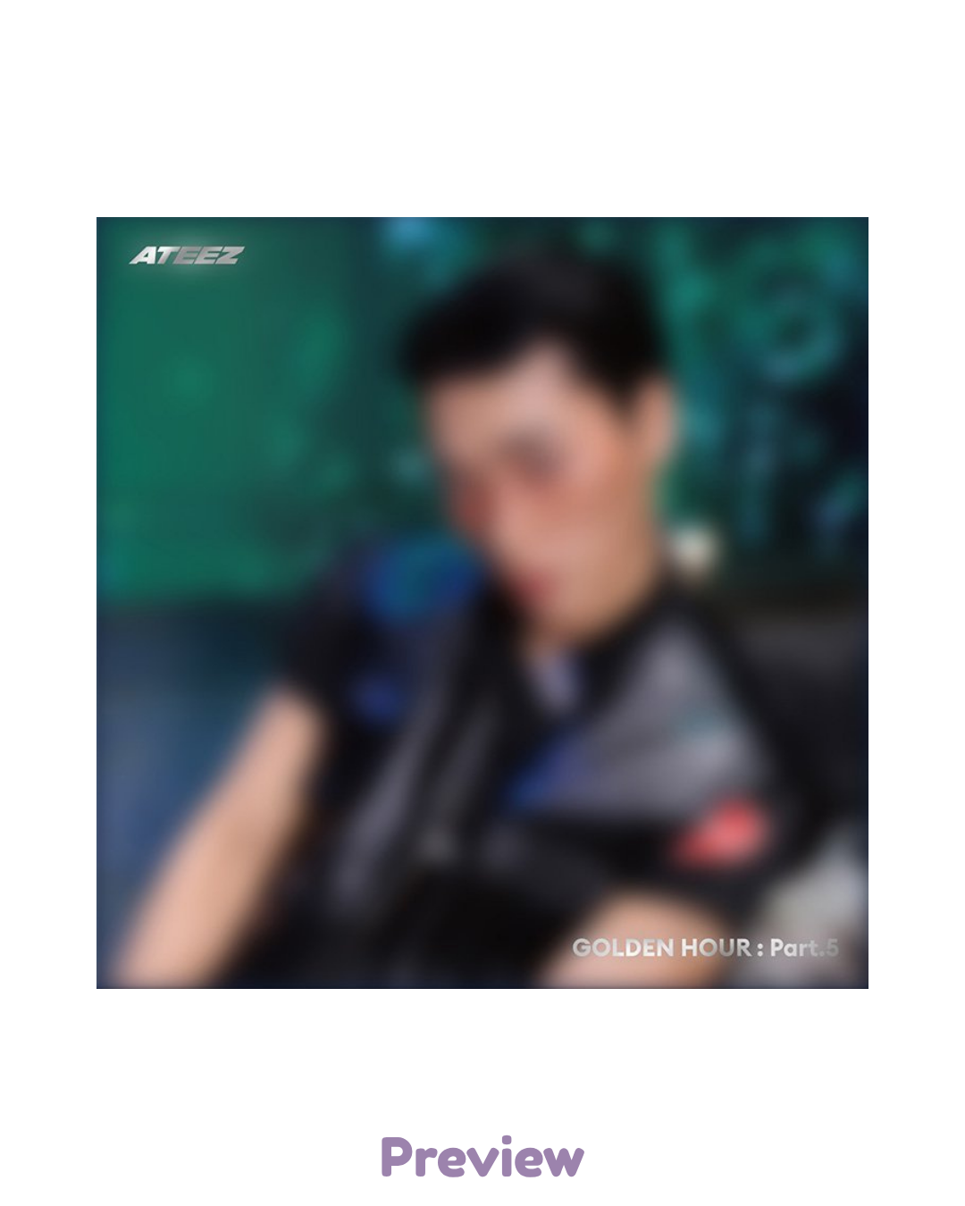 Sealed Digipack choose member Golden Hour part 5 ATEEZ