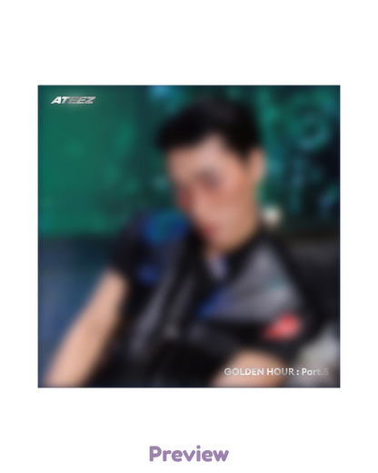 Sealed Digipack choose member Golden Hour part 5 ATEEZ