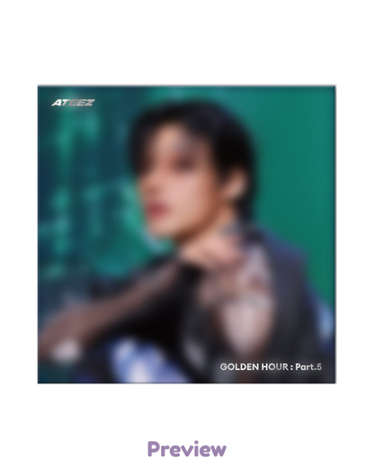Sealed Digipack choose member Golden Hour part 5 ATEEZ