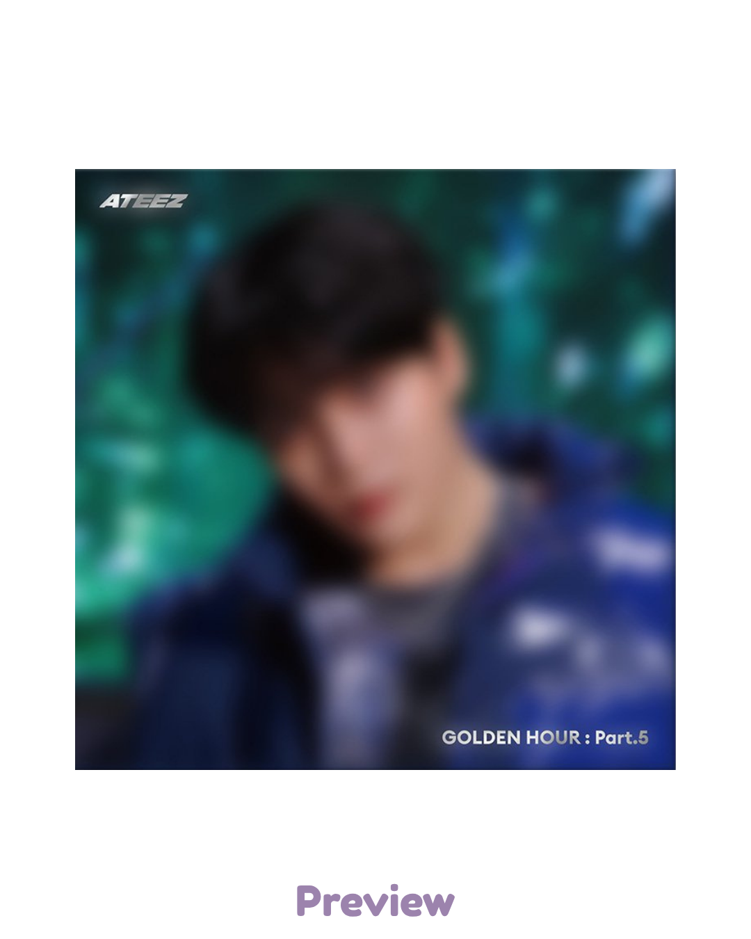 Sealed Digipack choose member Golden Hour part 5 ATEEZ