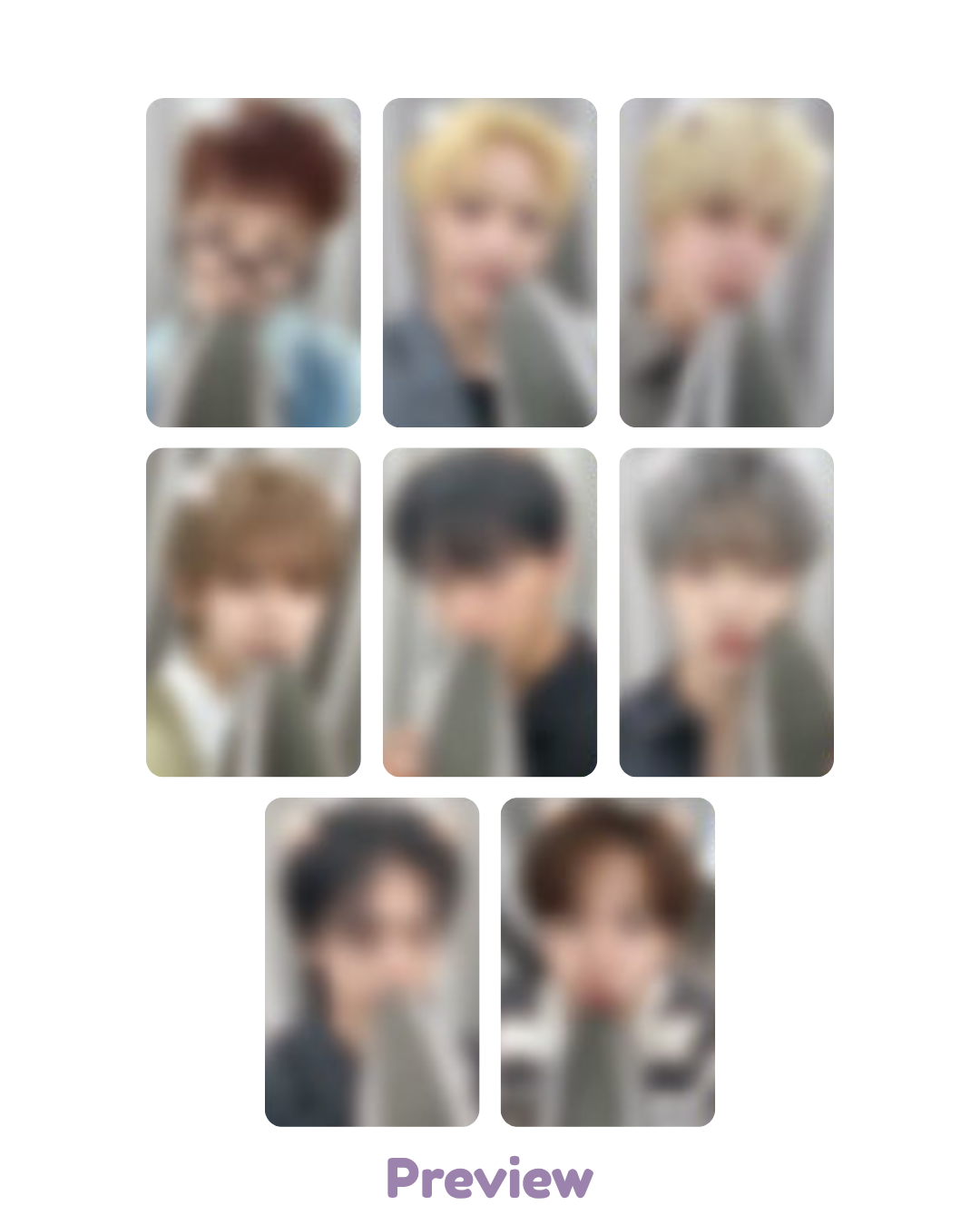 Set/OT8 Apple Music 2.0 Hamsteez ver. Fansign Benefit Golden Hour part 5 ATEEZ