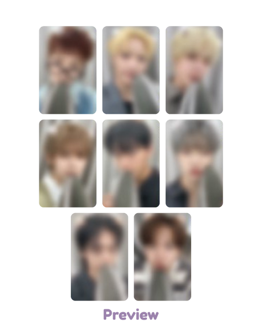Set/OT8 Apple Music 2.0 Hamsteez ver. Fansign Benefit Golden Hour part 5 ATEEZ