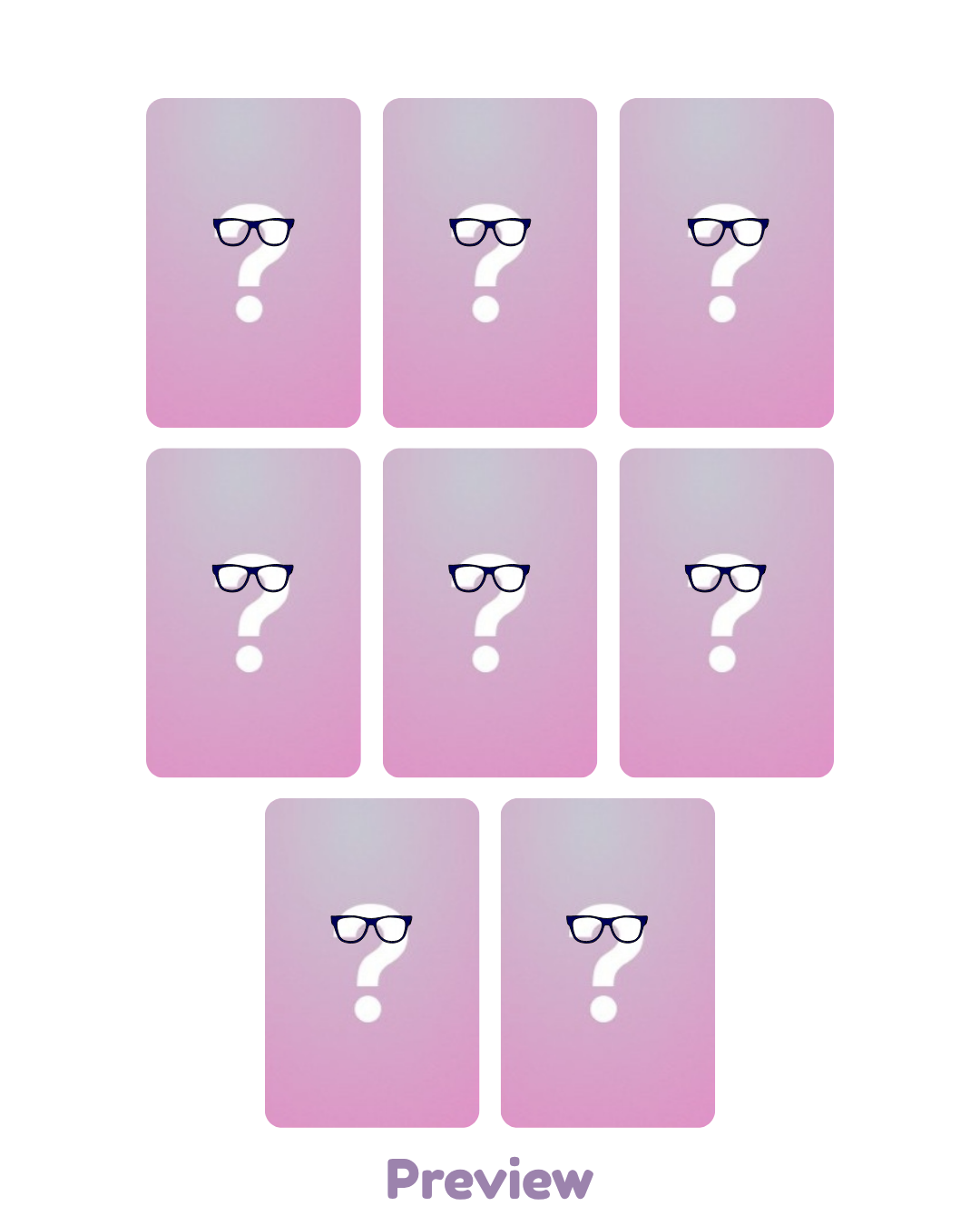 Set/OT8 DearMyMuse 1.1 Horn Rim Glasses ver. POB Golden Hour part 5 ATEEZ