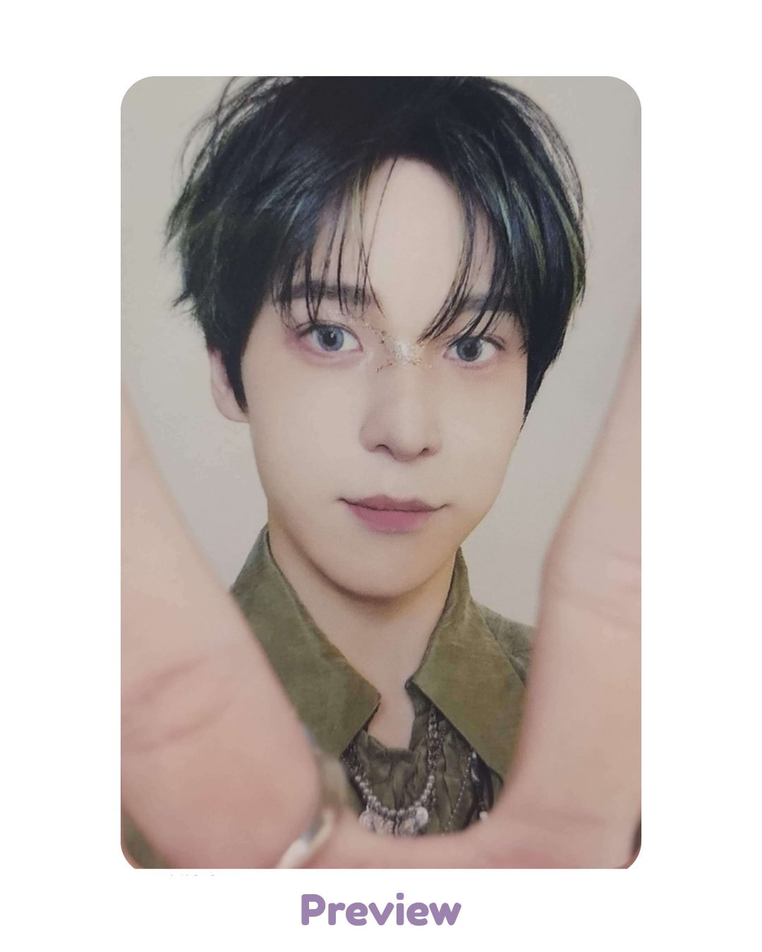 Yunho Soundwave Mini Pouch incl. Pop-up Golden Hour part 5 ATEEZ