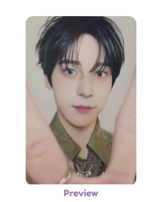Yunho Soundwave Mini Pouch incl. Pop-up Golden Hour part 5 ATEEZ