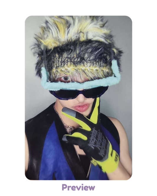 Mingi Musicart 1.1 Blue Sunglasses ver. POB Golden Hour part 5 ATEEZ