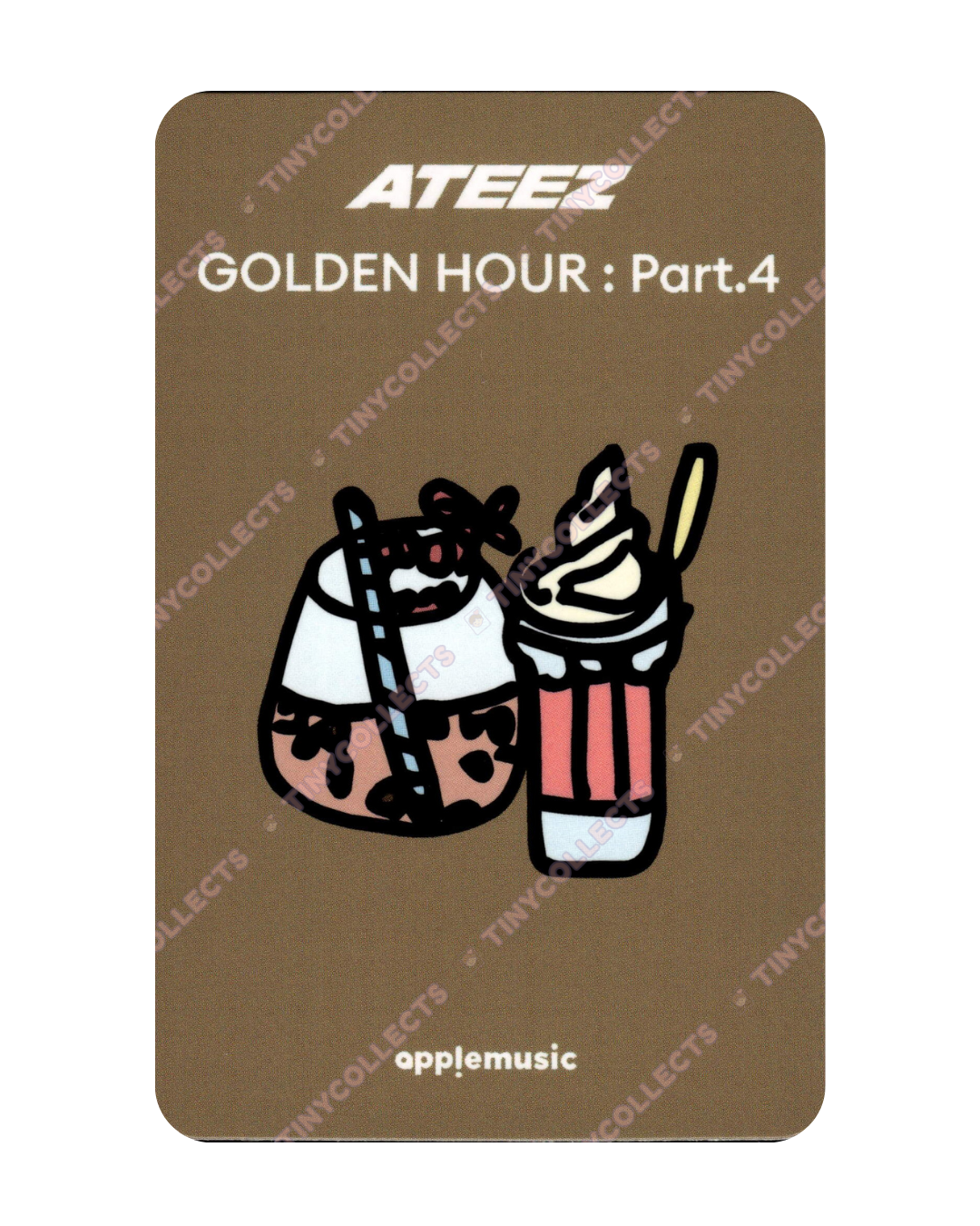 Mingi Cafe event benefit Apple Music/OffiK Golden Hour part 4 ATEEZ