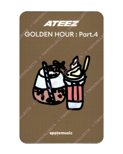 Mingi Cafe event benefit Apple Music/OffiK Golden Hour part 4 ATEEZ