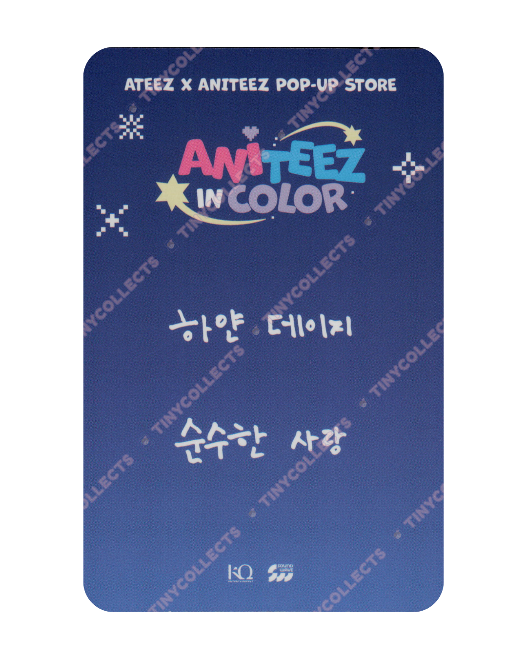 Mingi 100k offline Purchase Benefit Aniteez in Color ATEEZ