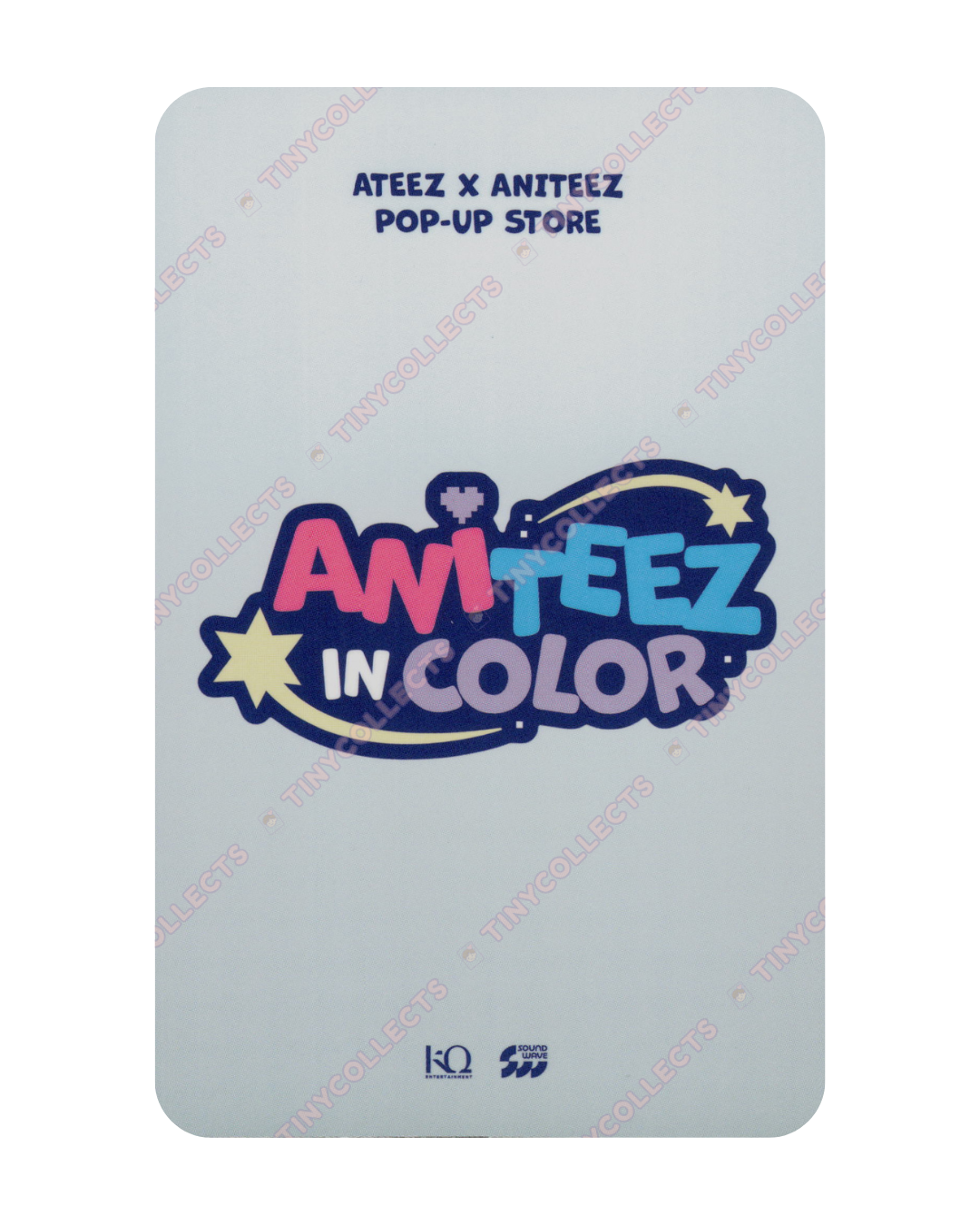 Hongjoong Pop-up Stamp Event Benefit Aniteez in Color ATEEZ