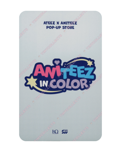 Hongjoong Pop-up Stamp Event Benefit Aniteez in Color ATEEZ
