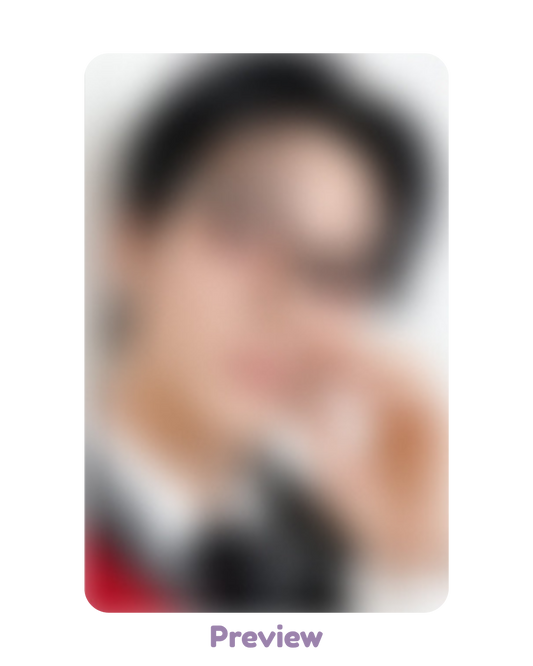 Wooyoung Dear My Muse 1.1 Horn Rim Glasses ver. POB Golden Hour part 5 ATEEZ