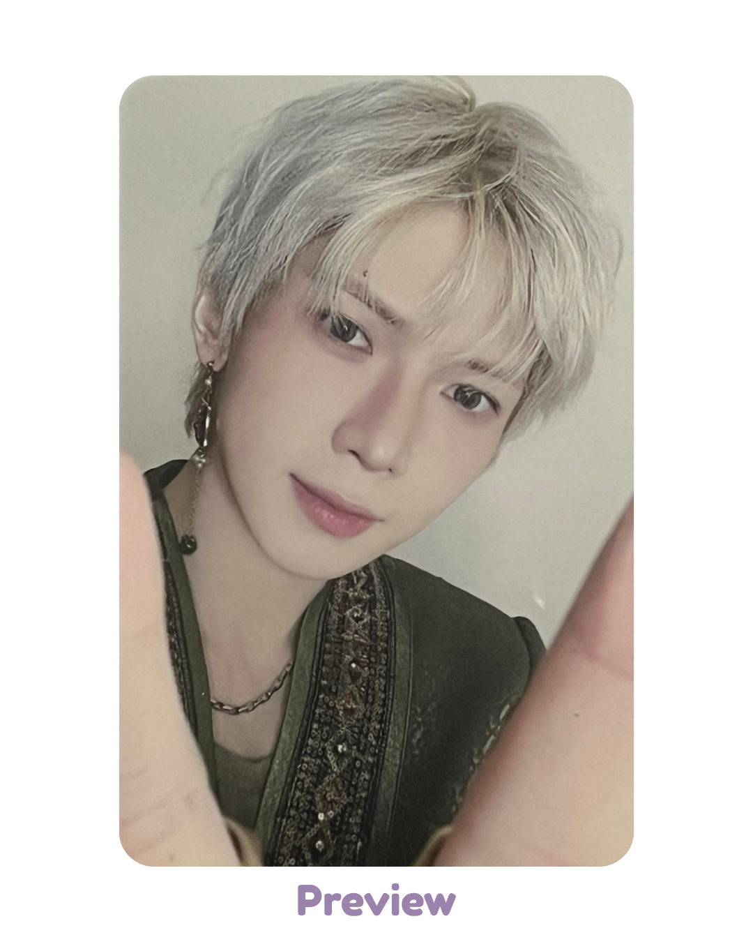 Yeosang Soundwave Mini Pouch incl. Pop-up Golden Hour part 5 ATEEZ