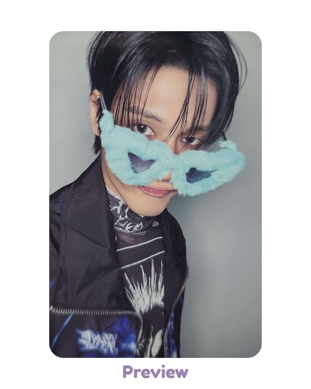 Wooyoung Musicart 1.1 Blue Sunglasses ver. POB Golden Hour part 5 ATEEZ