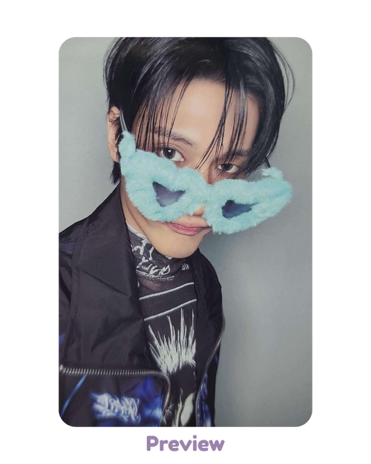 Wooyoung Musicart 1.1 Blue Sunglasses ver. POB Golden Hour part 5 ATEEZ