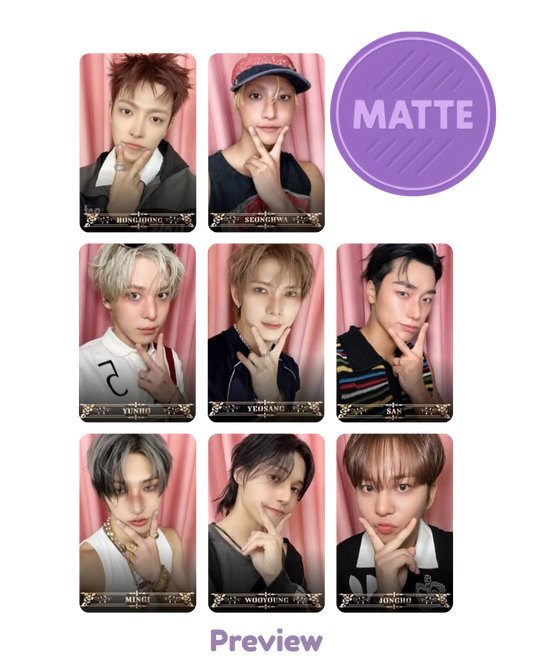 Set/OT8 Higher Timepiece 7.0 MV Behind ver. Matte Golden Hour part 5 ATEEZ