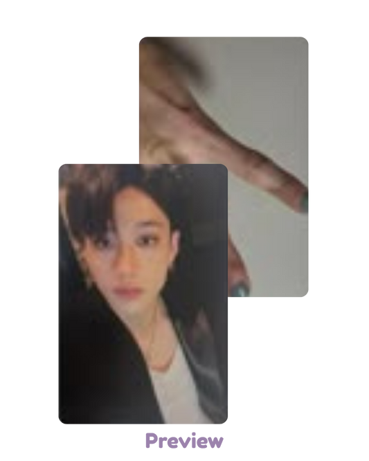 Bang Chan album incl. C ver. double-sided 5-STAR Stray Kids
