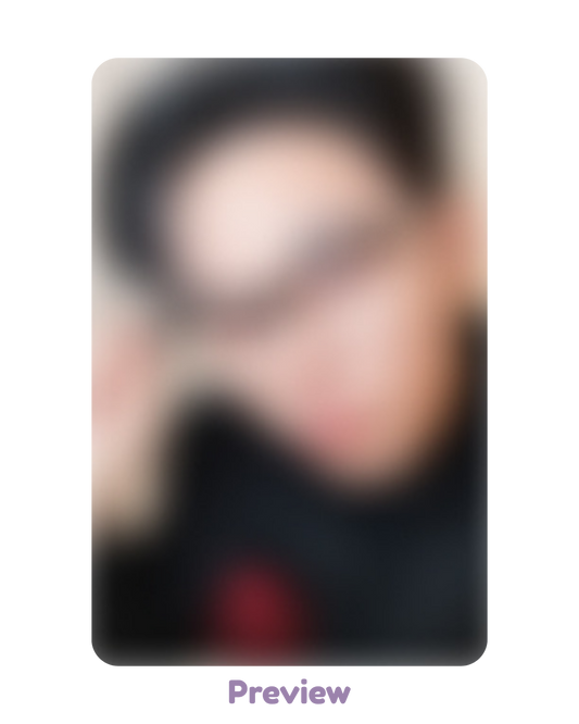 Jongho Dear My Muse 1.1 Horn Rim Glasses ver. POB Golden Hour part 5 ATEEZ
