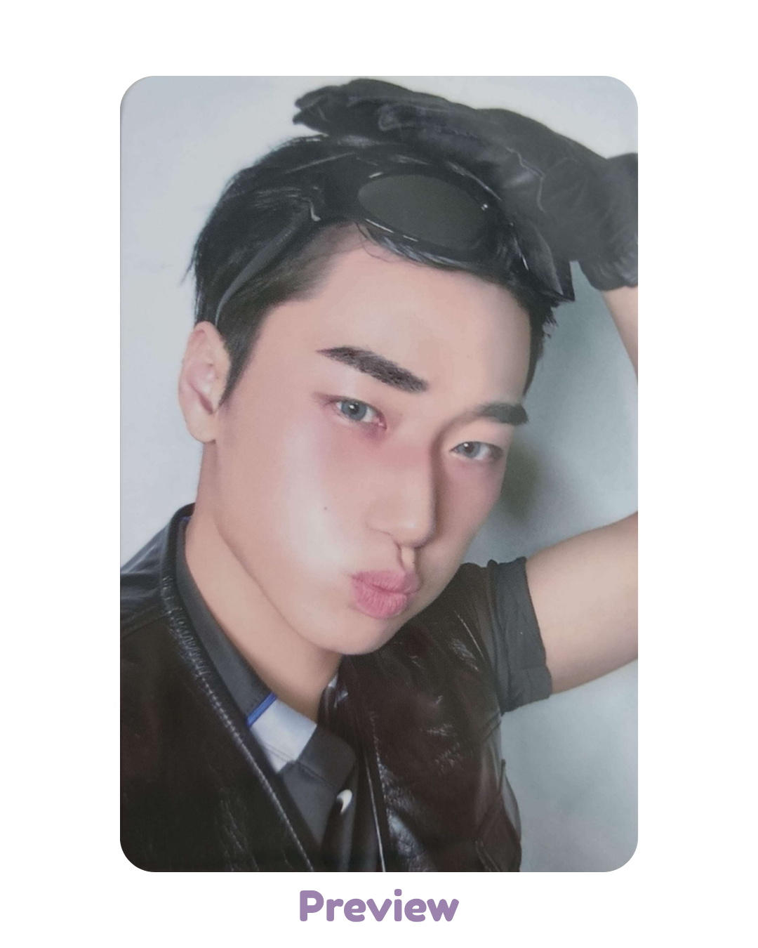San Soundwave Magnetic Card Case incl. Pop-up Golden Hour part 5 ATEEZ
