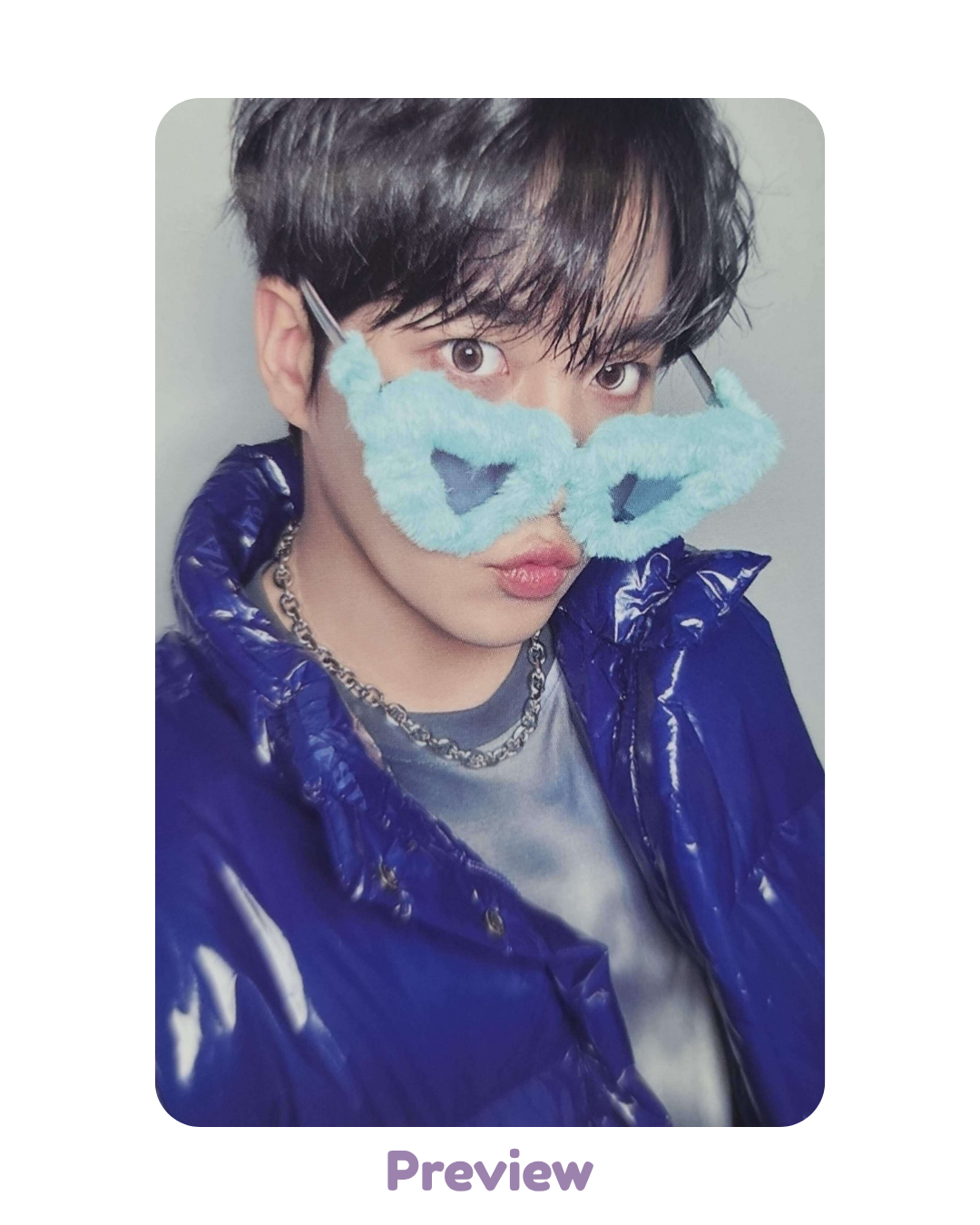 Jongho Musicart 1.1 Blue Sunglasses ver. POB Golden Hour part 5 ATEEZ