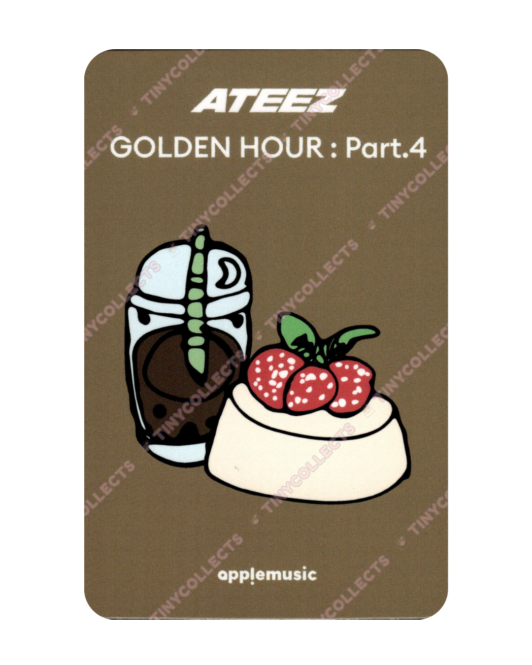 Wooyoung Cafe event benefit Apple Music/OffiK Golden Hour part 4 ATEEZ