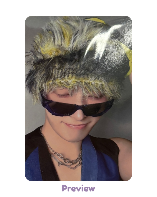Mingi Soundwave Magnetic Card Case incl. Pop-up Golden Hour part 5 ATEEZ