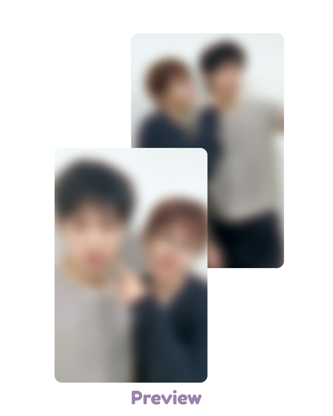 Hongjoong Mingi Musicart 2.2 Fansign ver. unit double-sided Golden Hour part 5 ATEEZ