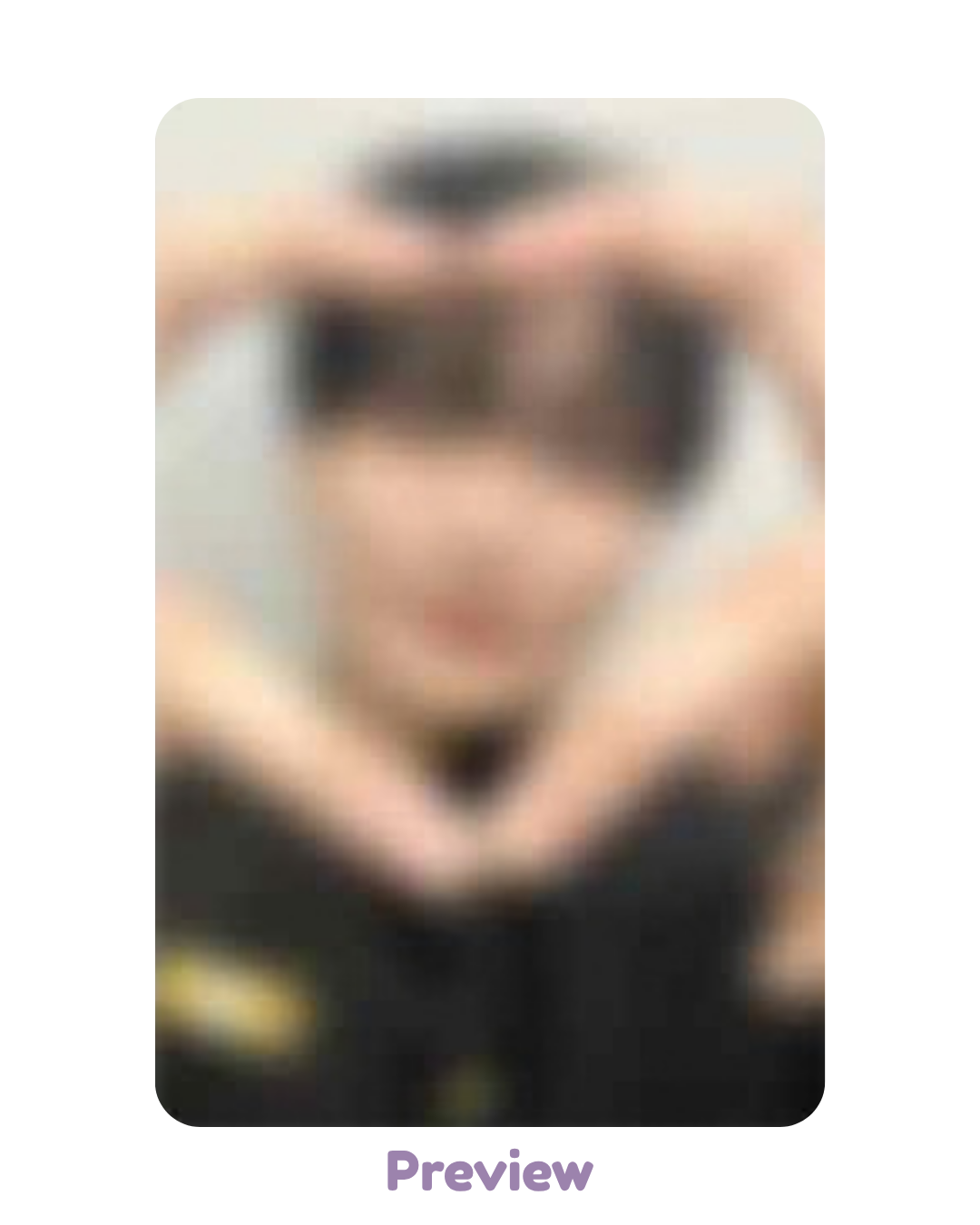 Seonghwa Makestar 6.2 Heart Frame ver. USA online fansign benefit Golden Hour part 5 ATEEZ