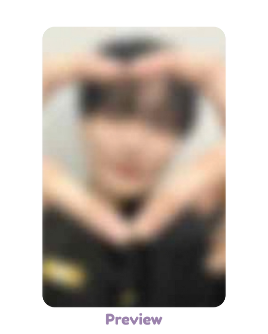 Seonghwa Makestar 6.2 Heart Frame ver. USA online fansign benefit Golden Hour part 5 ATEEZ