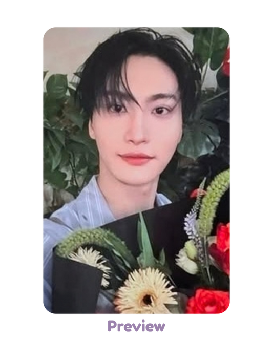 Seonghwa Fromm 4.0 Flower Cafe ver. Fansign Benefit Golden Hour part 5 ATEEZ