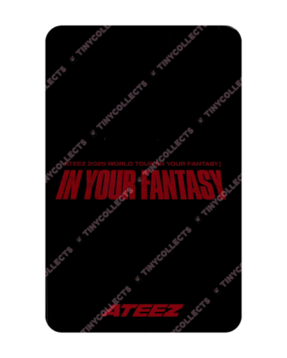 Wooyoung IYF Tour Japan Trading Card ver. 1 merch ATEEZ