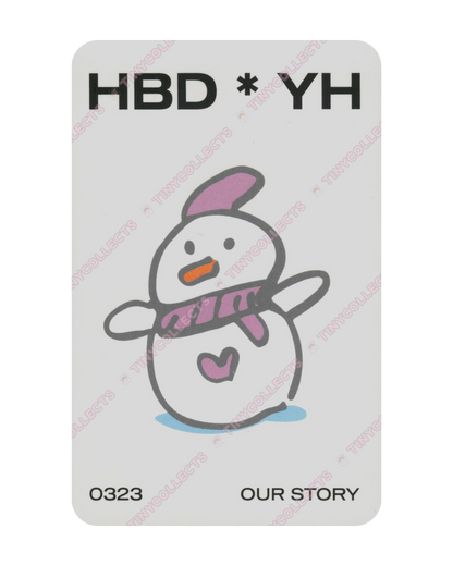 Yunho Our Story 2022 HBD Merch incl. ATEEZ