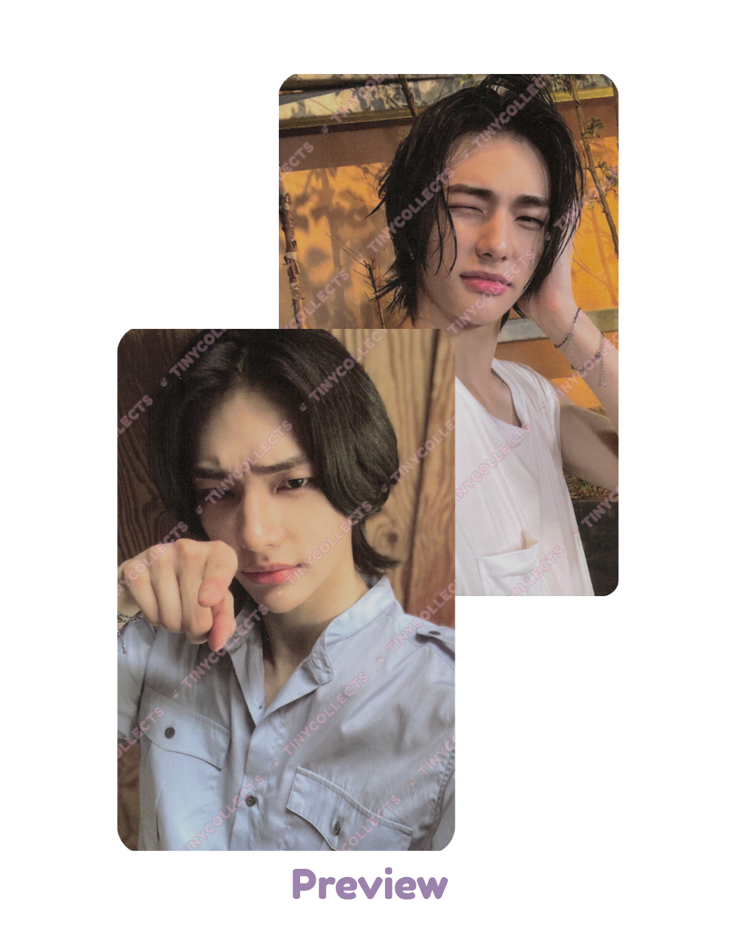 Hyunjin album incl. double-sided ver. No Easy Stray Kids