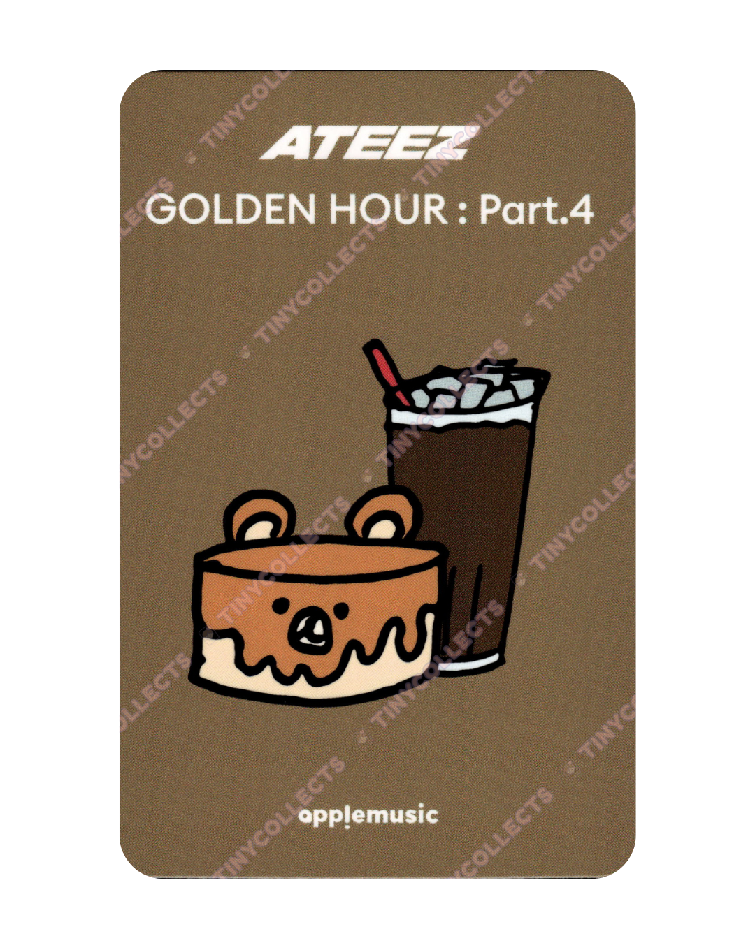 Jongho Cafe event benefit Apple Music/OffiK Golden Hour part 4 ATEEZ