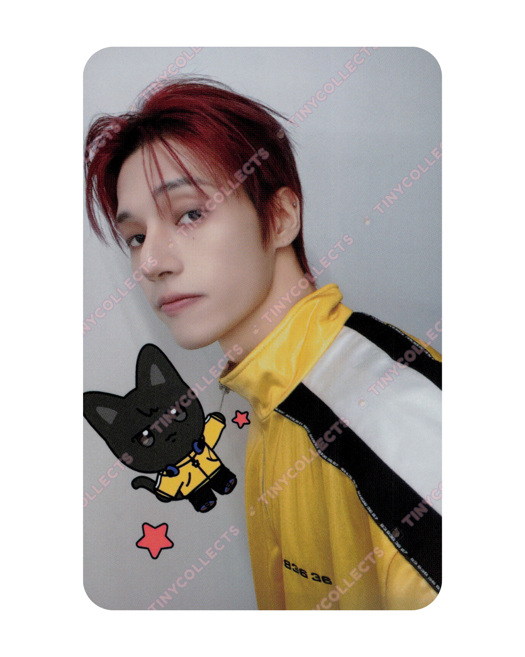 Wooyoung Trading Card 5 Aniteez in Color ATEEZ