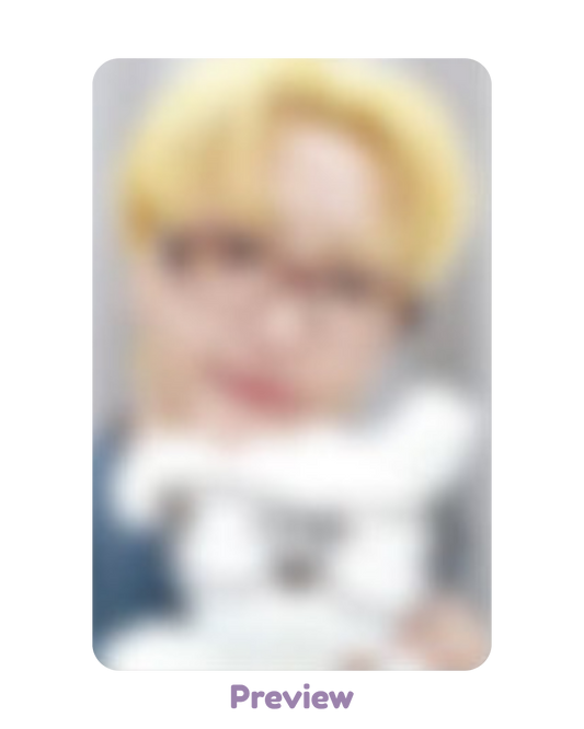 Seonghwa Makestar Lucky Draw 1.1 Smart Puppy ver. Golden Hour part 5 ATEEZ