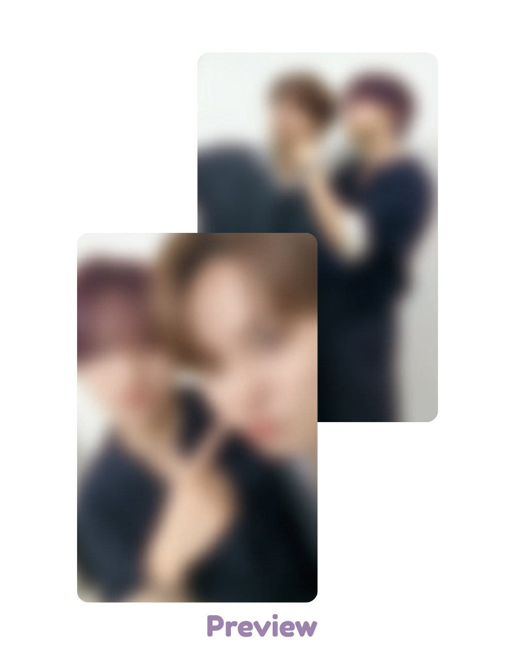 Seonghwa Jongho Musicart 2.2 Fansign ver. unit double-sided Golden Hour part 5 ATEEZ