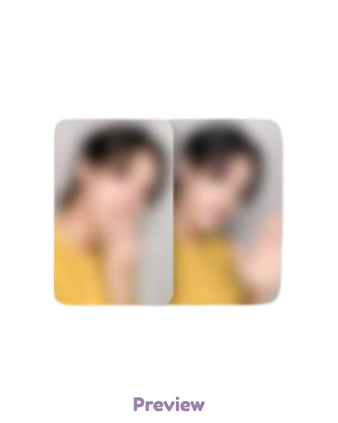 Wooyoung Jump Up Lucky Draw 1.2 Chu ver. double-sided 3:1 Golden Hour part 5 ATEEZ