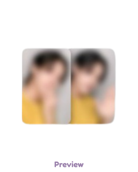Wooyoung Jump Up Lucky Draw 1.2 Chu ver. lenticular 3:1 Golden Hour part 5 ATEEZ